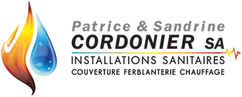 PATRICE & SANDRINE CORDONIER SA - INSTALLATION SANITAIRE - CHAUFFAGE FERBLANTERIE COUVERTURE